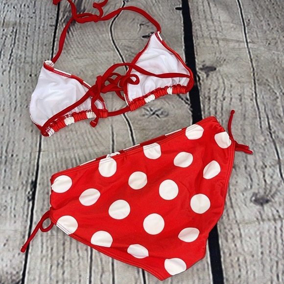 Kanu Polkadot swimsuit youth size 12 - Picture 4 of 5